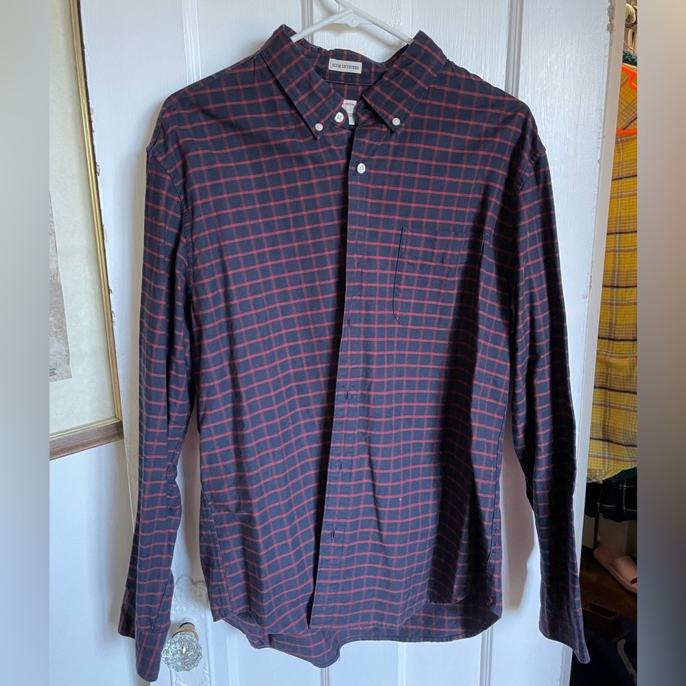 J Crew slim untucked button Down